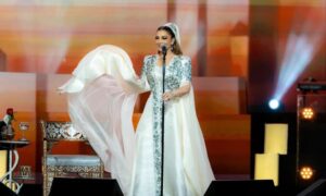 من حفل الفنانة السورية أصالة نصري ضمن فعاليات الموسم الرياض في السعودية - 14 شباط 2026 (موسم الرياض)