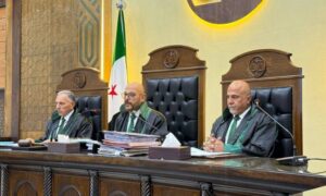 من إصدار محكمة الجنايات الرابعة بدمشق حكم الإعدام على عاطف نجيب - 11 آب 2026 (وزارة العدل)
