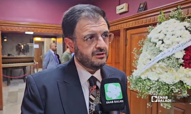 وزير الاتصالات السوري عبد السلام هيكل - 18 أيلول 2026 (عنب بلدي)