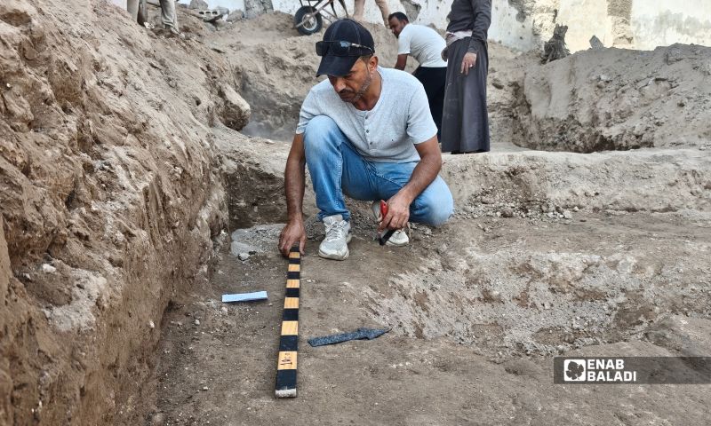 يقع الموقع ضمن النطاق التاريخي لمدينة الرقة - 17 أيلول 2026 (عنب بلدي / أحمد الحميدي)
