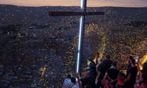 من احتفالات عيد الصليب في مدينة معلولا بريف دمشق - 13 أيلول 2026 (ميشيل رزوق) 