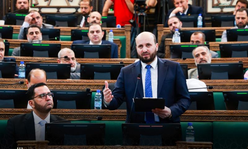 جانب من جلسة الاستماع أجراها مجلس الشعب لوزير الطاقة تناول الواقع الطاقة في البلاد - 20 أيلول 2026 (وزارة الطاقة)