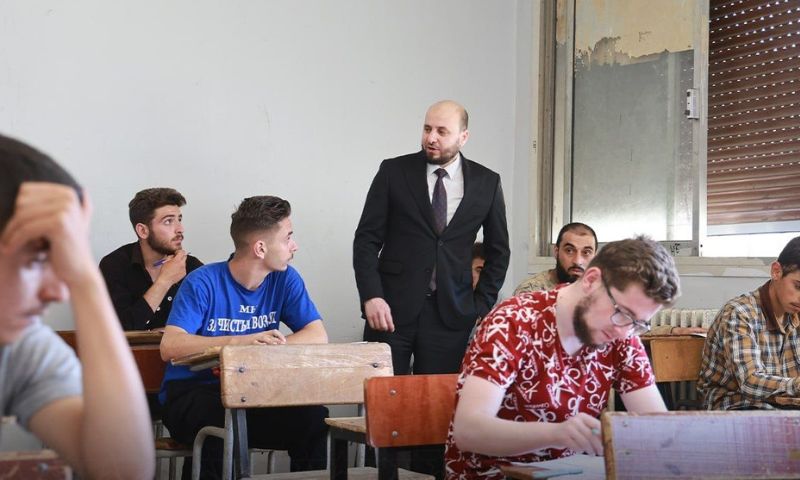 وزير الطاقة يتفقد الواقع الخدمي للثانويات النفطية في حمص - 25 حزيران 2026 (وزارة الطاقة)