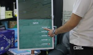 يمكن للروبوت بكري التحدث بعدة لهجات ولغات من ضمنها اللهجة الحلبية - 14 أيلول 2026 (عنب بلدي/ موفق الخوجة)