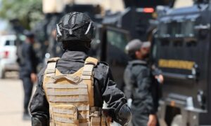 انتشار أمني مكثف خلال عملية أمنية في مدينة الصنمين في درعا - 17 أيلول 2026 (قوى الأمن الداخلي)