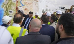 حفل افتتاح الجزء الثاني من المرحلة الثانية من مشروع خط الغاز العربي في الفرقلس بمحمص السورية - 29 أيلول 2026 (الشركة السورية للبترول)