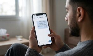شارك معلوماتك مع الذكاء الاصطناعي بوعي فالإجابة الدقيقة تحتاج إلى تفاصيل موضوعك لا خصوصيات حياتك (عنب بلدي/مولّدة بالذكاء الاصطناعي)
