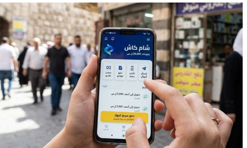يستخدم المحتالون أساليب متعددة للوصول إلى بيانات مستخدمي خدمات الدفع الإلكتروني، بينها الروابط المزيفة وانتحال صفة الموظفين (عنب بلدي/مولّدة بالذكاء الاصطناعي)