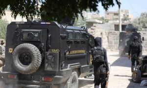 قوى الأمن الداخلي تلاحق خلية لتنظيم الدولة الإسلامية في مدينة الصنمين بدرعا - 17 أيلول 2026 (قوى الأمن الداخلي)