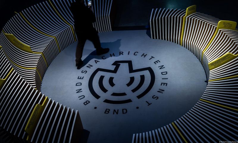 ألمانيا، برلين 2026 ـ مركز استقبال الزوار التابع لجهاز الاستخبارات الاتحادي الألماني (BND) بمناسبة الذكرى السبعين لتأسيسه (Michael Kappeler/dpa/picture alliance)