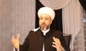 الشيخ مرشد معشوق الخزنوي خلال مقابلة تلفزيونية - 8 كانون الثاني 2025 (كردستان 24)