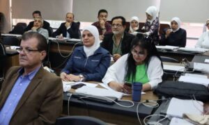 أثناء دورة تأهيل وإعداد خبراء تقييم الأثر البيئي في نقابة المهندسين _ 10 تشرين الثاني 2025 (نقابة المهندسين السوريين)