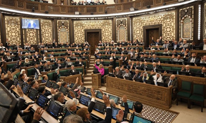 أعمال اليوم الأول من الجلسة الأولى للدورة العادية الأولى في الدور التشريعي الأول في مجلس الشعب - 18 تشرين الأول 2026 (مجلس الشعب السوري)