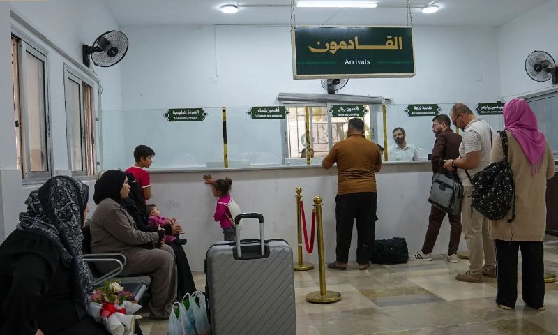 حركة عبور المسافرين عبر منفذ كسب الحدودي مع تركيا- 16 تشرين الأول 2026 (الهيئة العامة للمنافذ والجمارك)