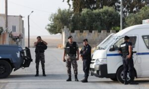 عناصر من الأمن العام الأردني في محافظة الكرك جنوبي الأردن - 26 تشرين الأول 2026 (قناة المملكة)