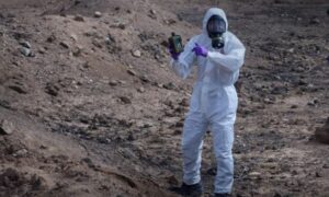 لجنة فنية مشتركة تجري كشفًا ميدانيًا في جبل كوكب قرب الحسكة - 30 أيلول 2026 (سانا)