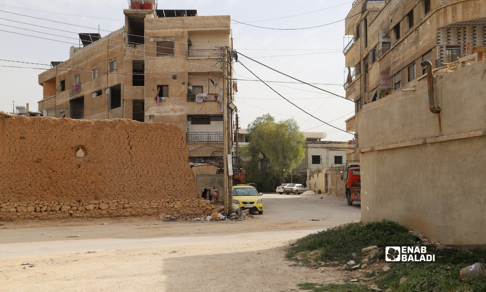 طريق الجمعيات شريدي في داريا - 12 آذار 2026 (عنب بلدي)