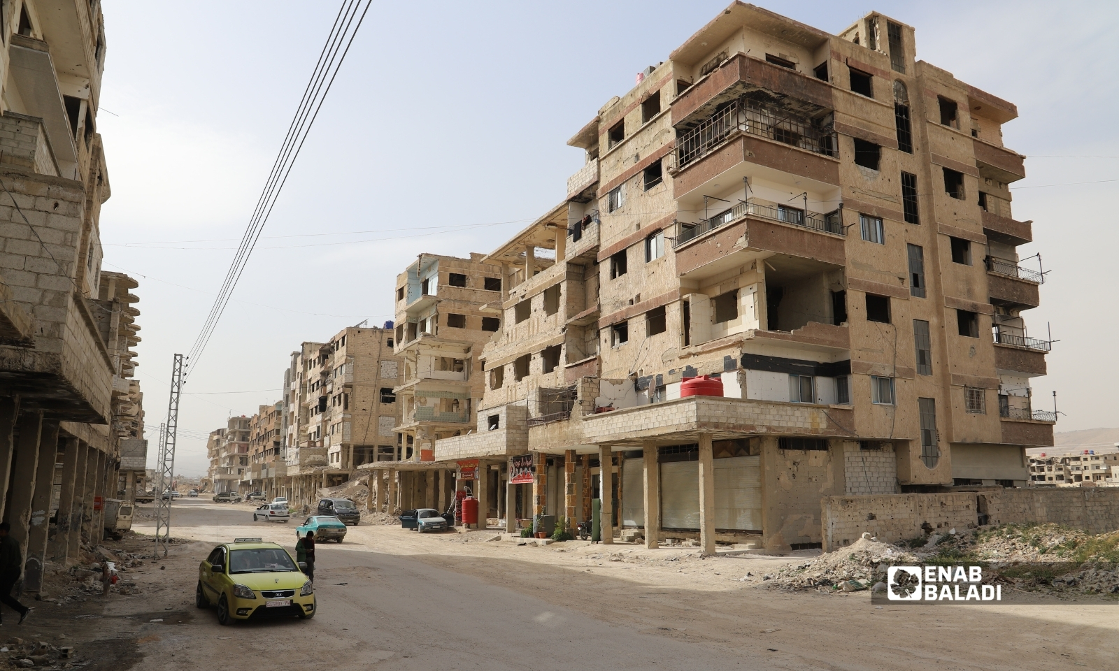 طريق الجمعيات شريدي في داريا - 12 آذار 2026 (عنب بلدي)