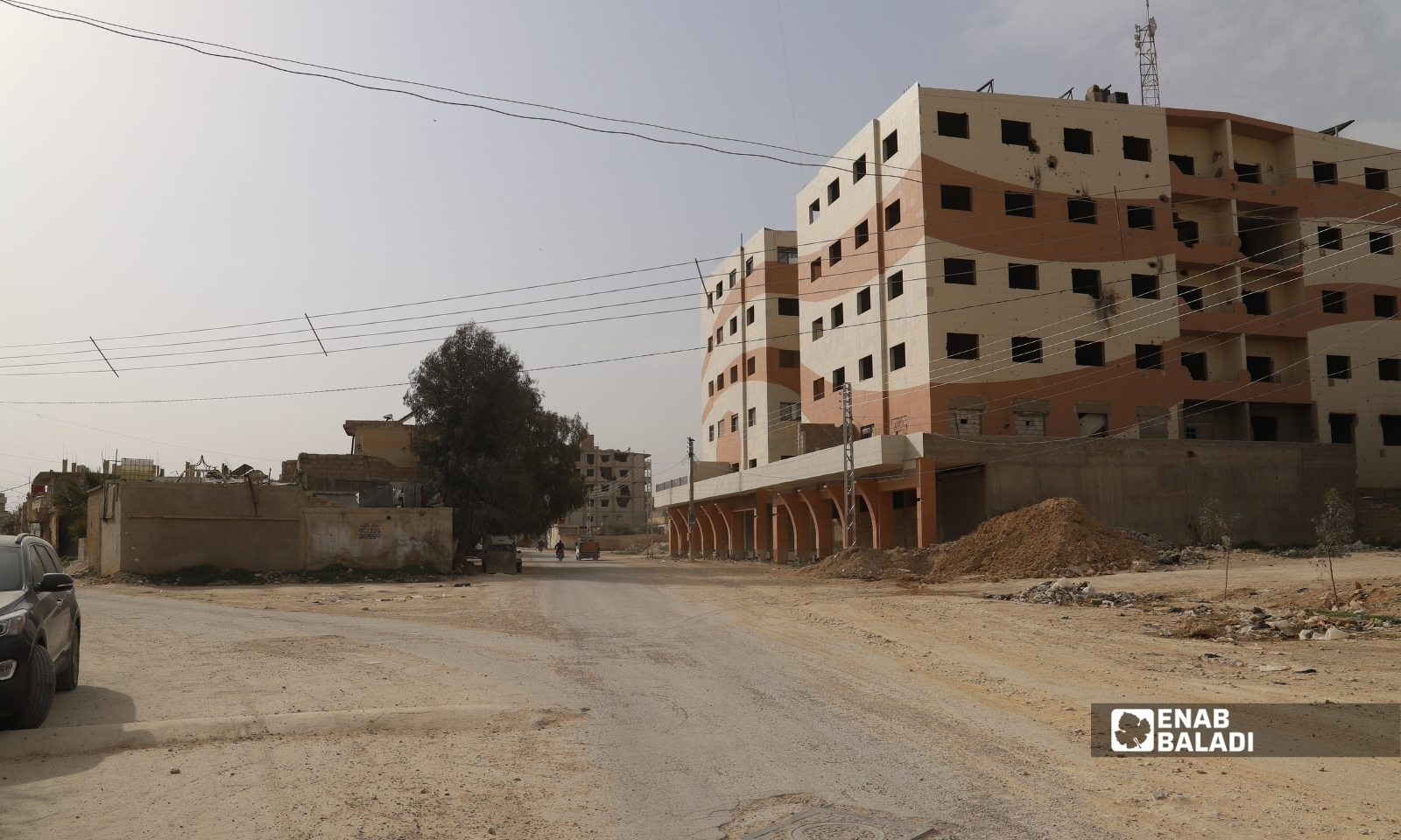 طريق الجمعيات شريدي في داريا - 12 آذار 2026 (عنب بلدي)