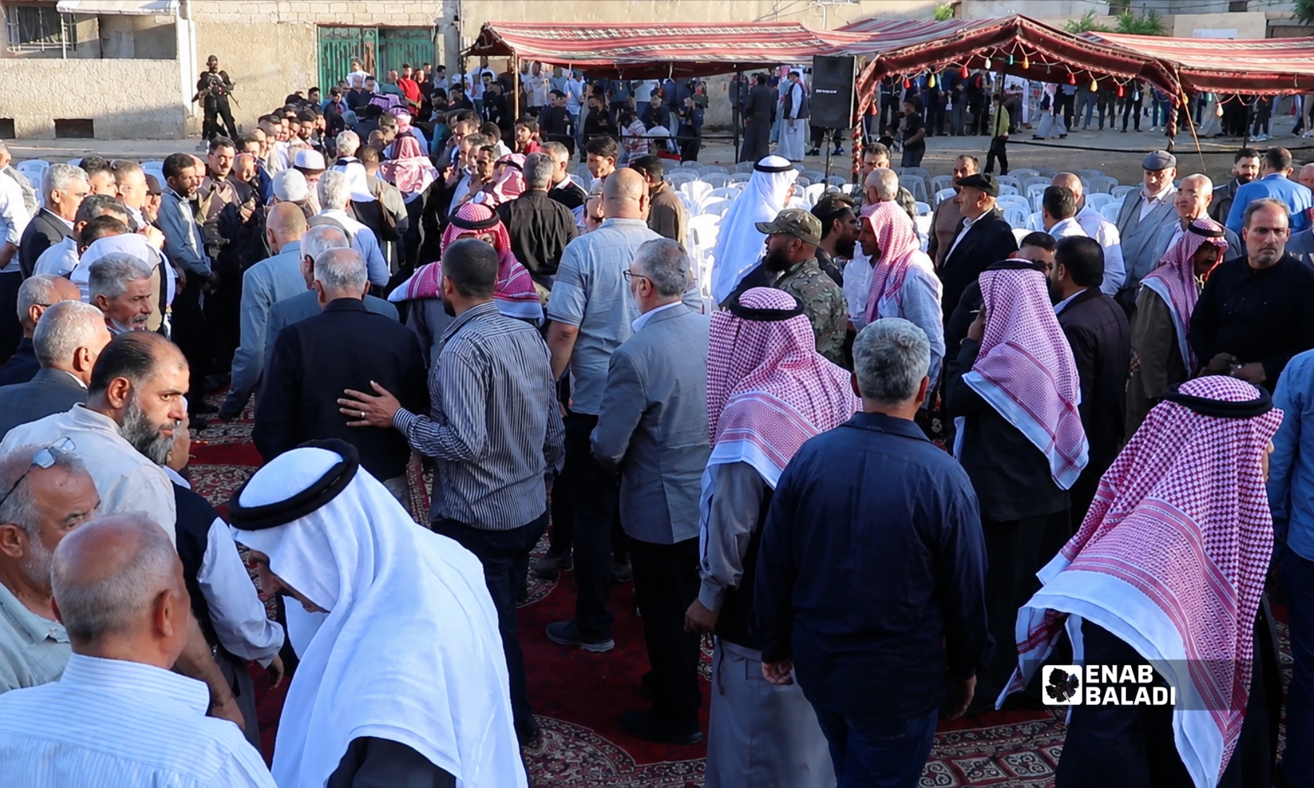 مجلس صلح بين أهالي داريا وجديدة عرطوز - 16 آيار 2026 (عنب بلدي)