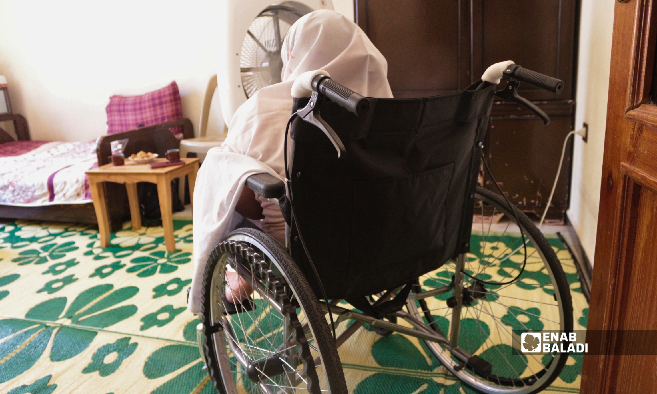 فاتن الحو تتحدث عن التحديات التي تواجه تنقل الأشخاص ذوي الإعاقة في مدينة داريا