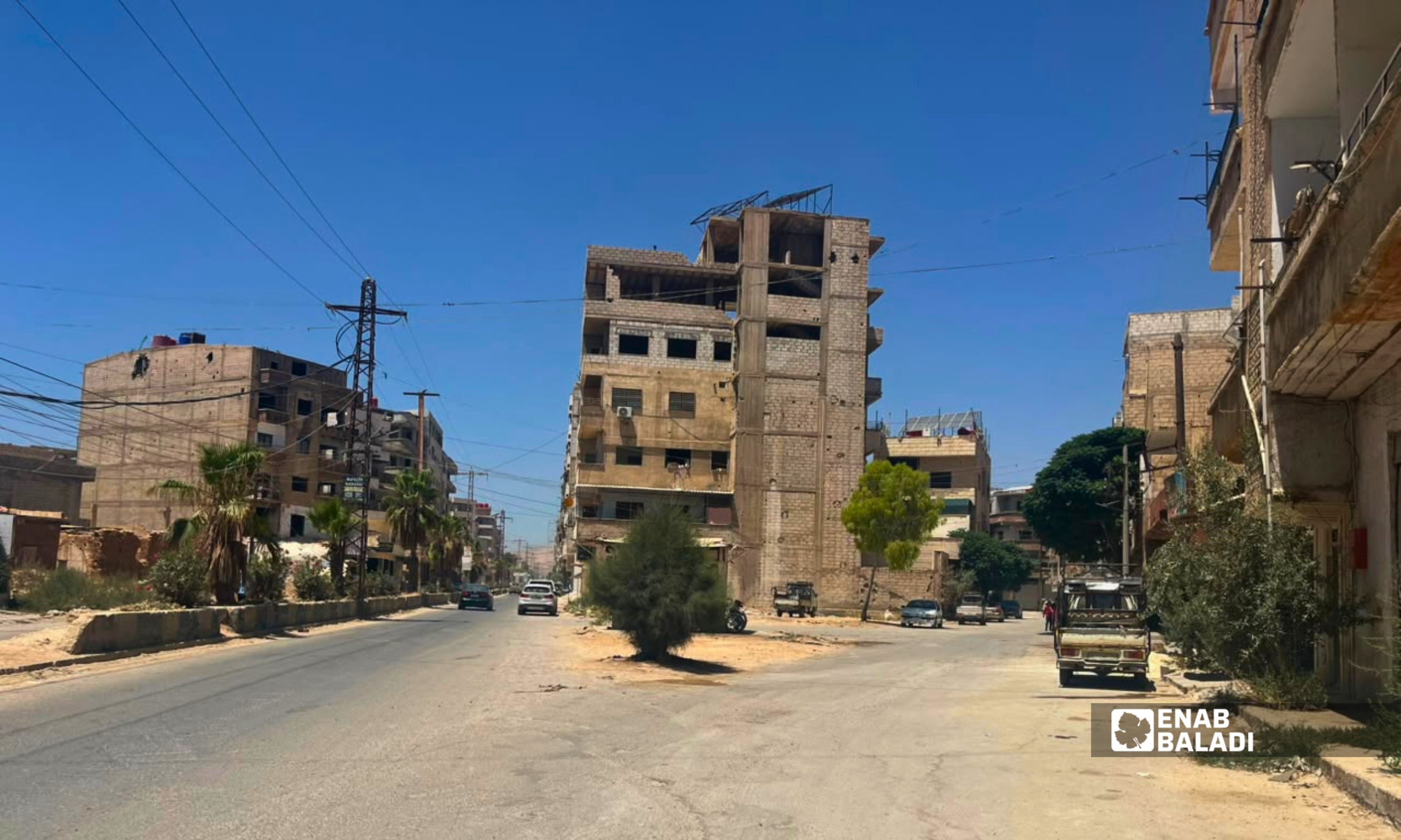 شارع المعضمية في مدينة داريا