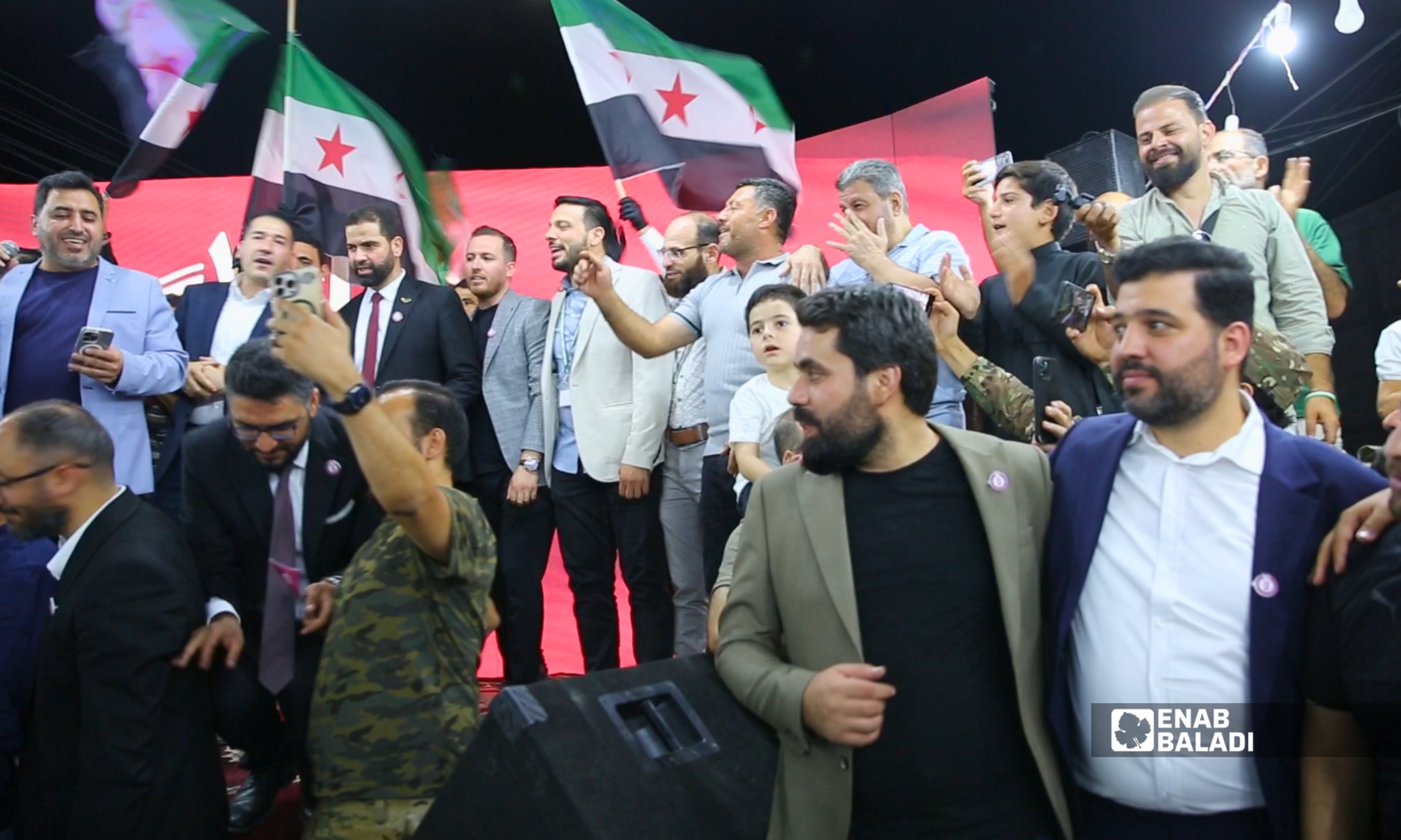جانب من الفعالية الأهلية لإحياء الذكرى الرابعة عشرة لمجزرة داريا 