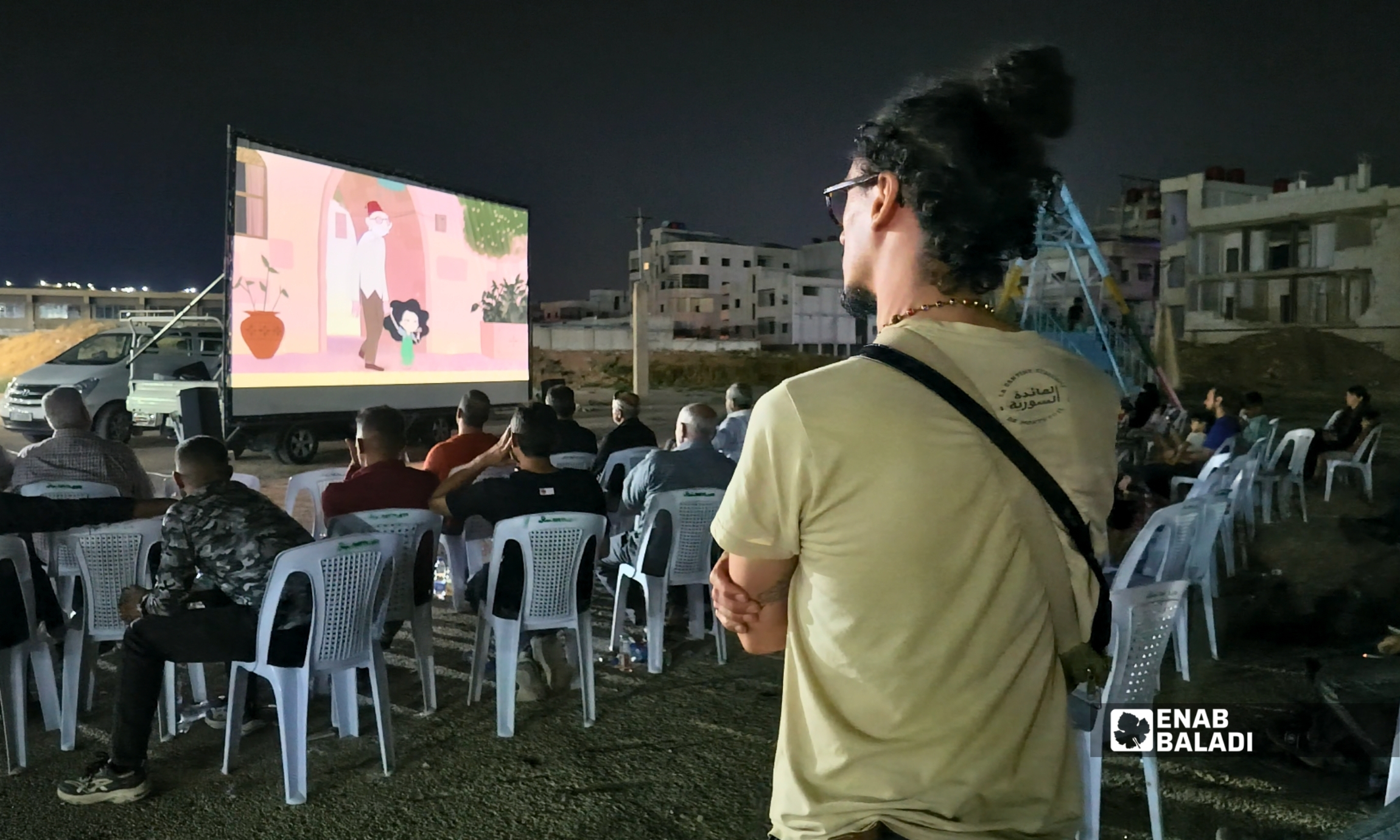 مشاركون في ورشة «بذورنا جذورنا» حول البذار البلدية في داريا