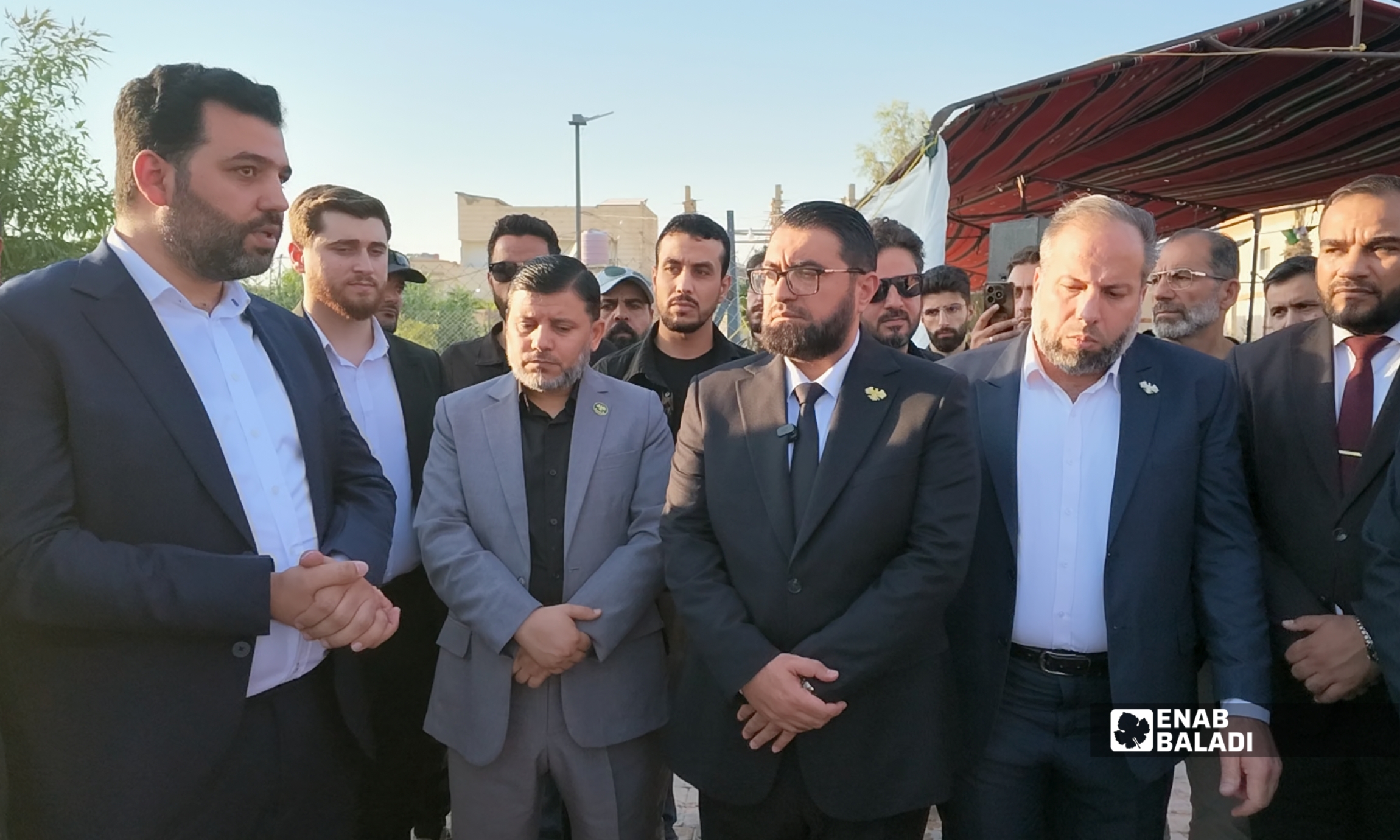 جانب من فعالية حول العدالة الانتقالية في الذكرى الرابعة عشرة لمجزرة داريا الكبرى