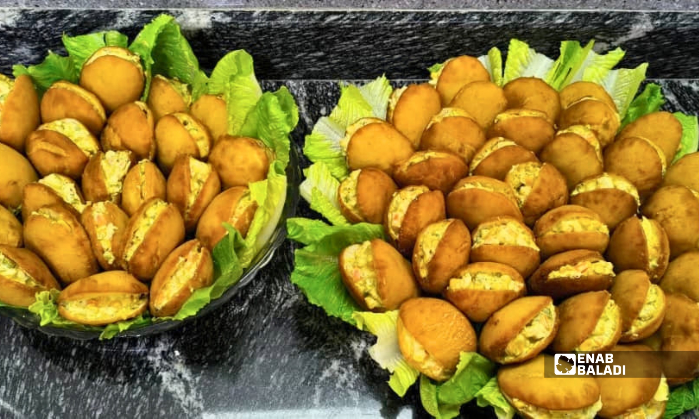 وجبات طعام أعدتها ولاء جديان ضمن طلبات عملها في داريا