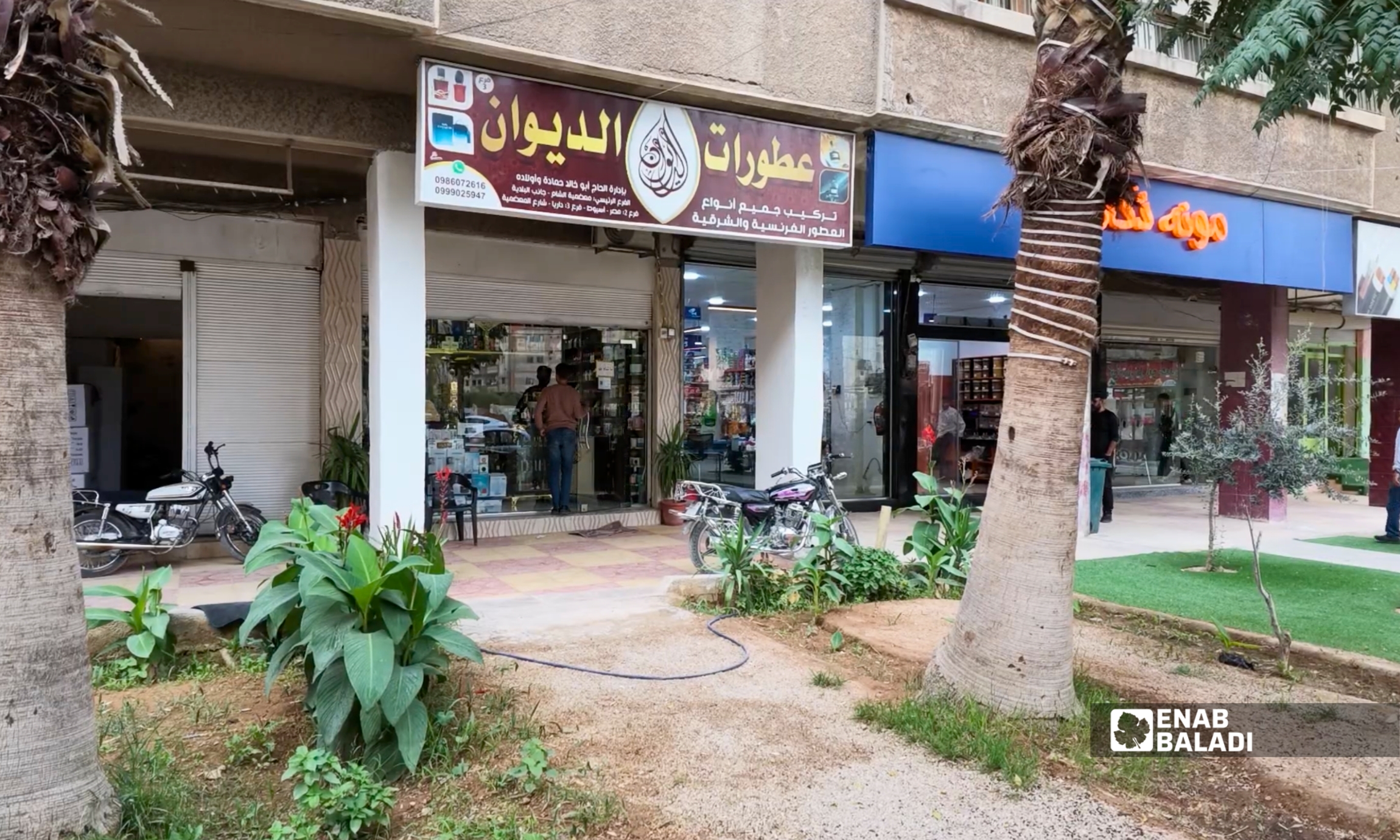 محال تجارية في مدينة داريا