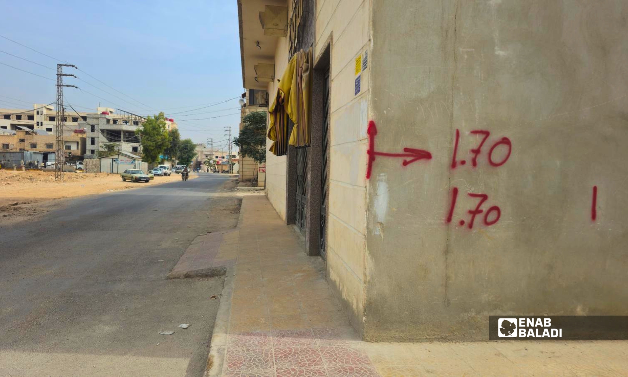 إزالة مخالفات لتوسعة طريق الدحاديل في داريا 