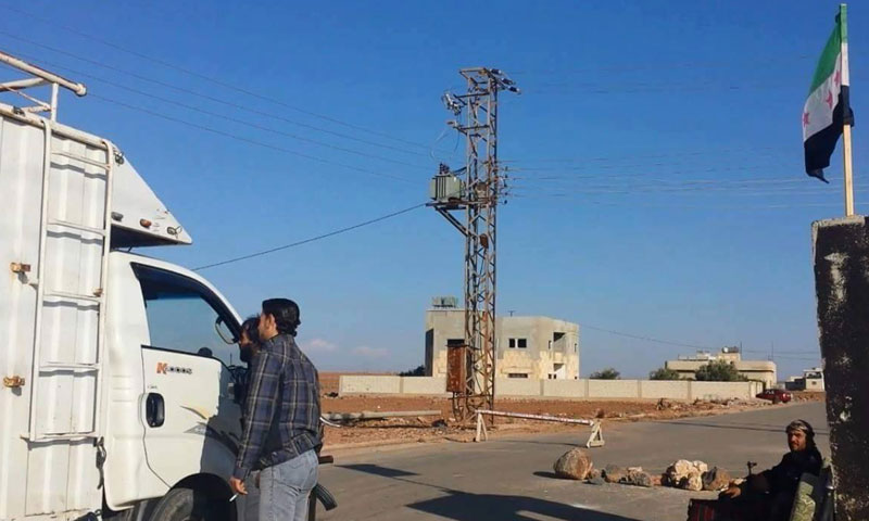 opposition checkpoint in Daraa (Internet)