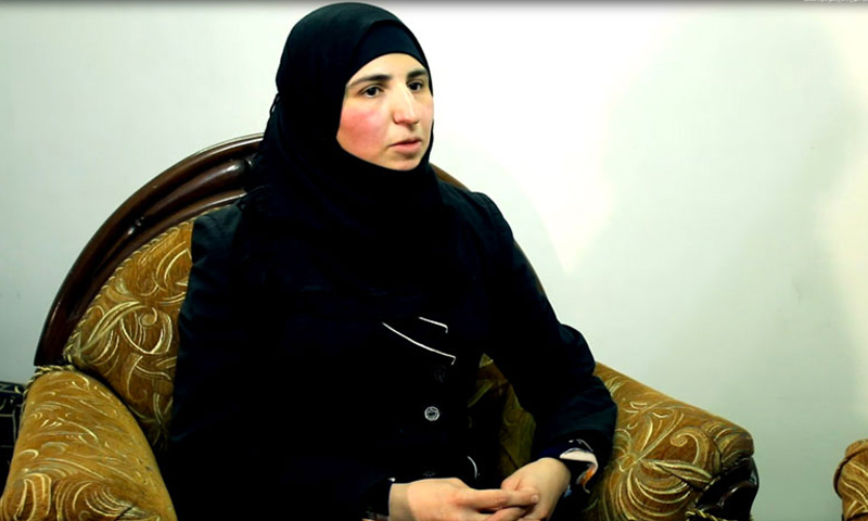 Former detainee Rasha Sharbaji (YouTube)