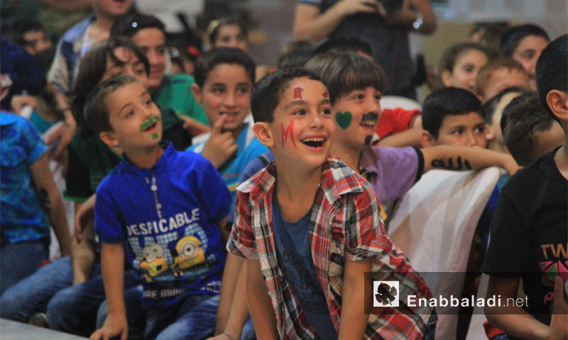 Psychological support offered to Idlib’s children by Violet Organization - Friday 8 July (Enab Baladi)