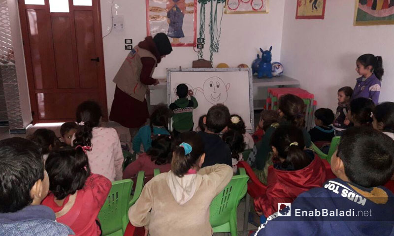 Maram Foundation for Relief and Development targets children in Qalaat al-Madiq with its activities – (Enab Baladi)