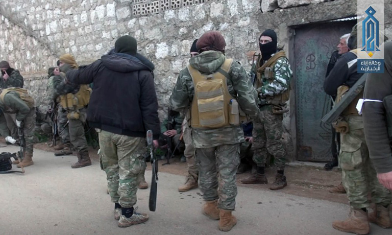 “Tahrir al-Sham” troops in rural Idlib – March 2018 (Ebaa)