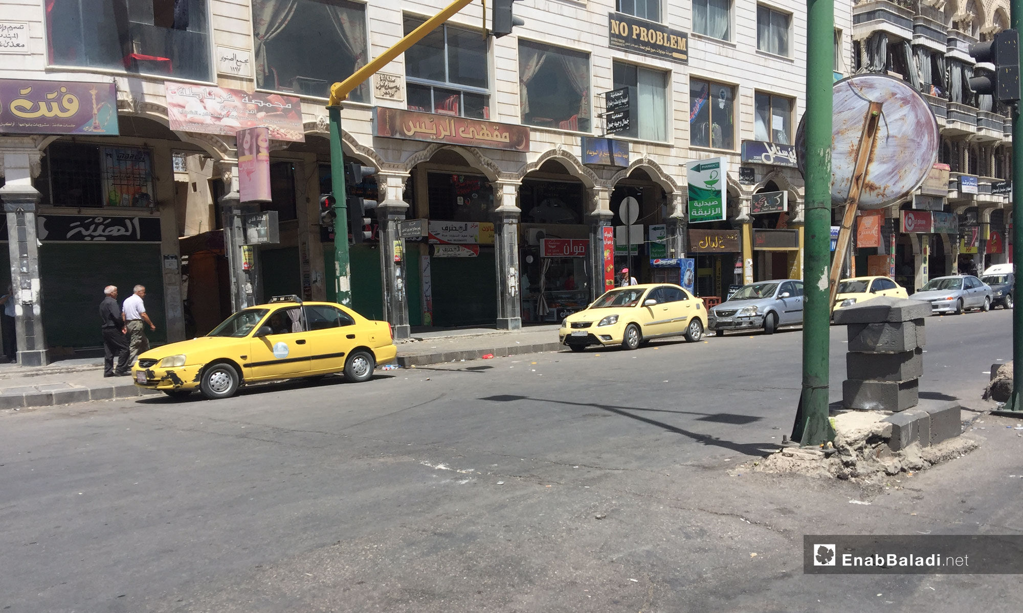 The axis road in the city of As-Suwayda – July 26, 2018 (Enab Baladi)