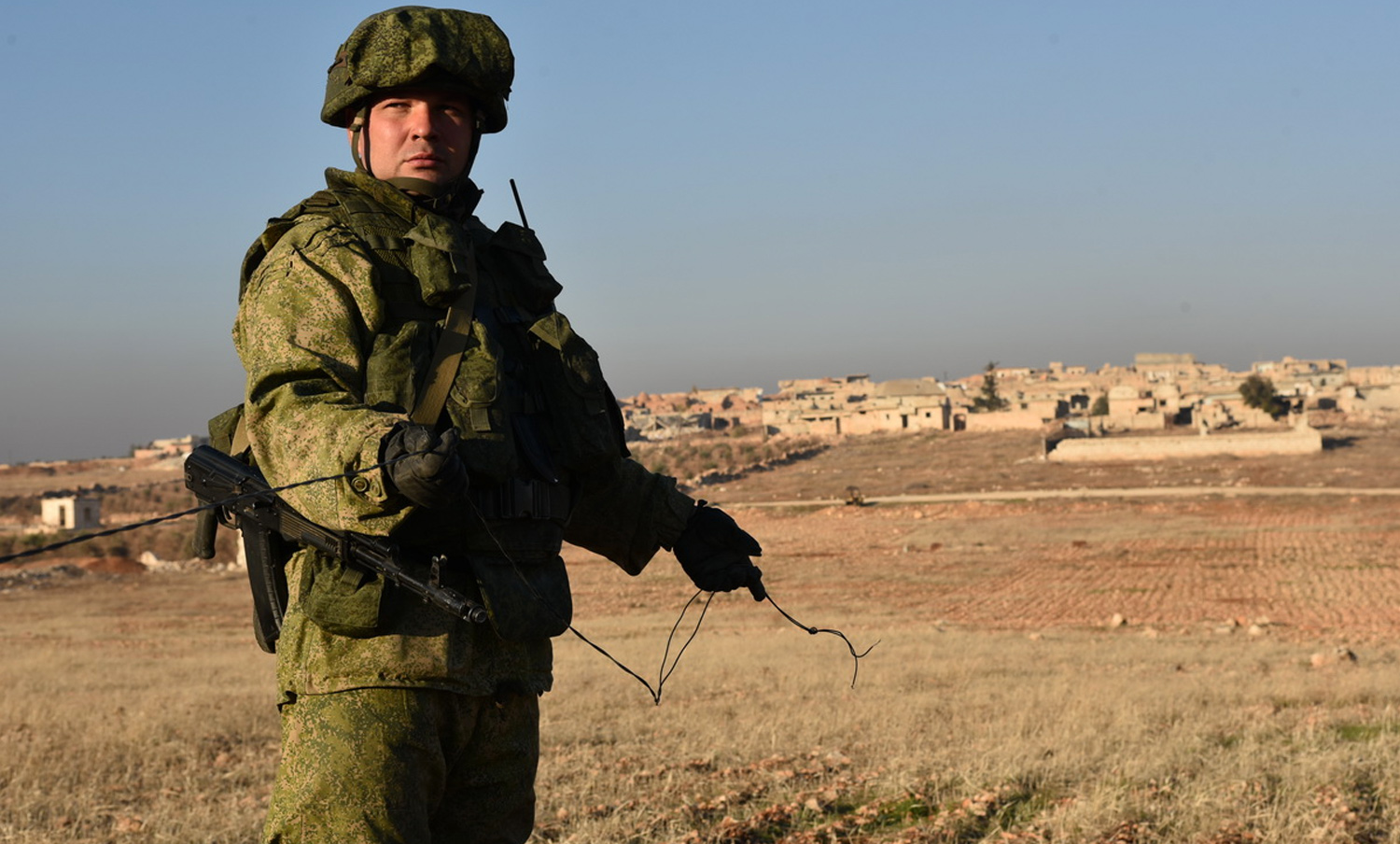 Russian fighter in Syria (kremlin)