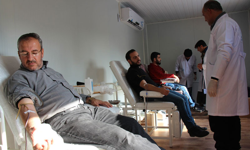 “Khayr3” Center for the treatment of blood disorders at the city of Idlib – November 27, 2018 (WATAN Foundation)