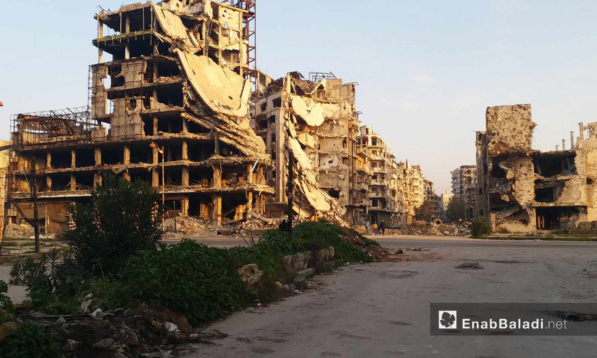 The neighborhood of al-Kussur in the city of Homs - January 24, 2019 (Enab Baladi)