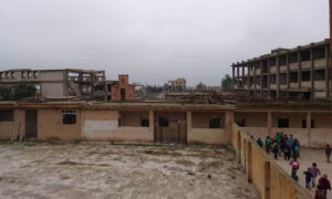 Ammar ibn Yasir School, city of Raqqa – December 24 (Mohammad Othman)            