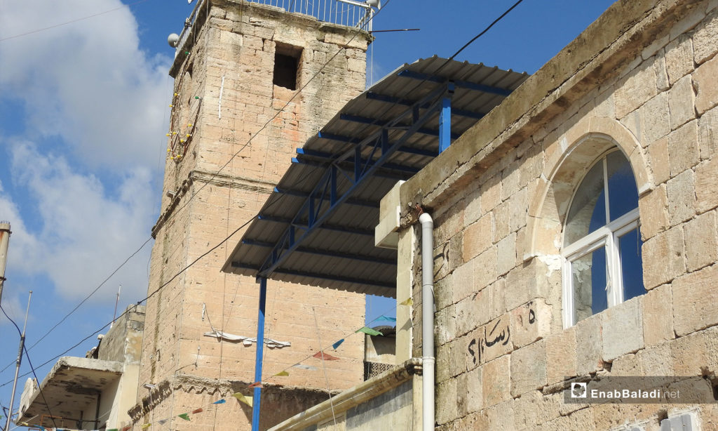 The Great Mosque in Bizaah City, eastern rural Aleppo – (Enab Baladi)