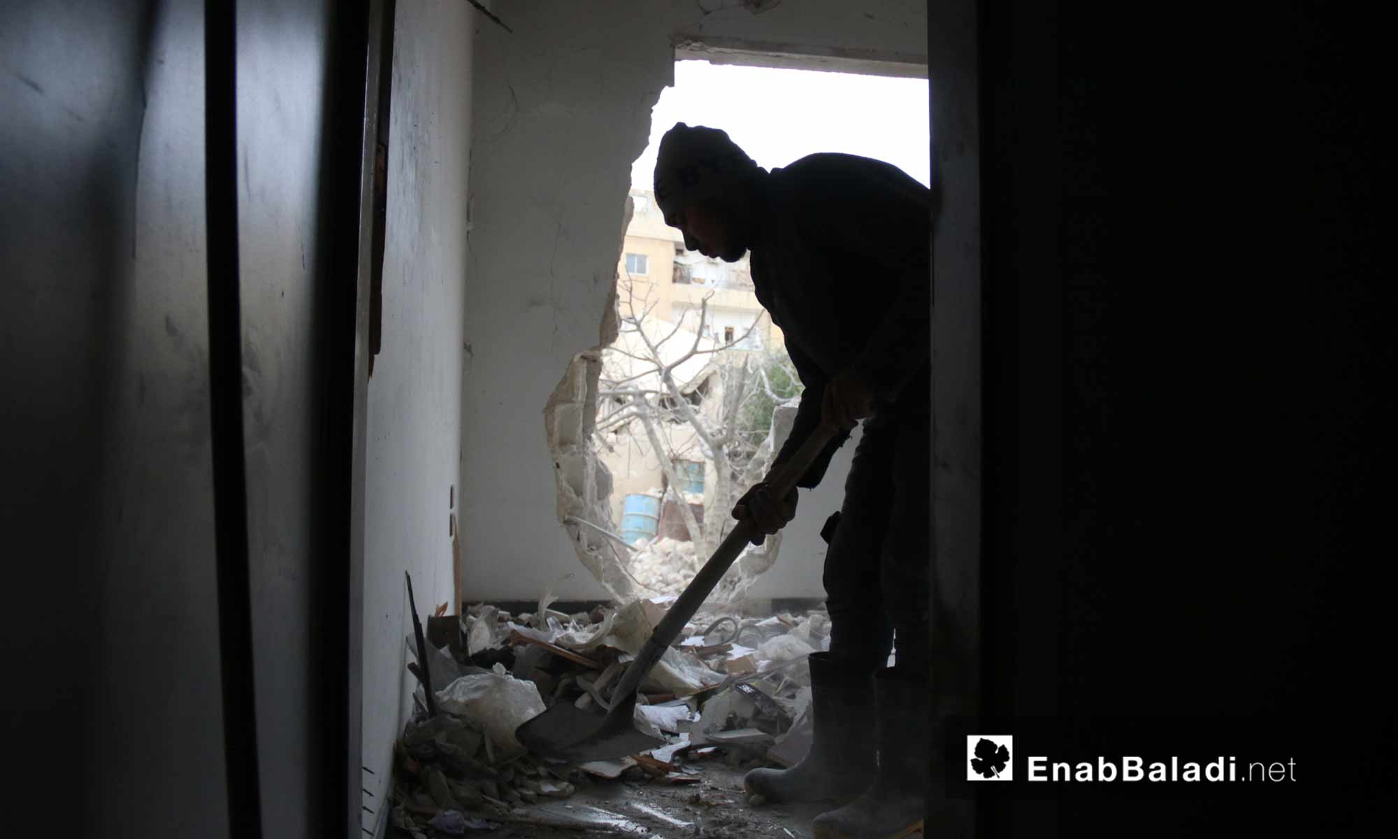 The effects of the Russian shelling of residential neighborhoods in the center of Idlib city – March 14, 2019 (Enab Baladi)