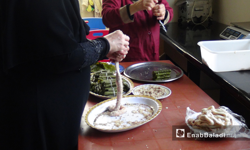 Umm al-Ahrar Kitchen/Mother of Liberals, a home-based project for Syrian women in Idlib – July 13