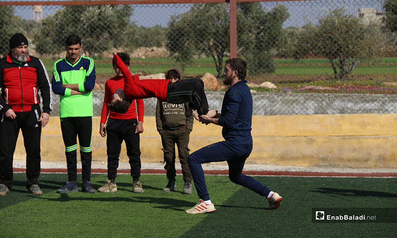 Olympics of Hope for people with special needs in the town of al-Abezmo in Aleppo countryside - March 11, 2019 (Enab Baladi)