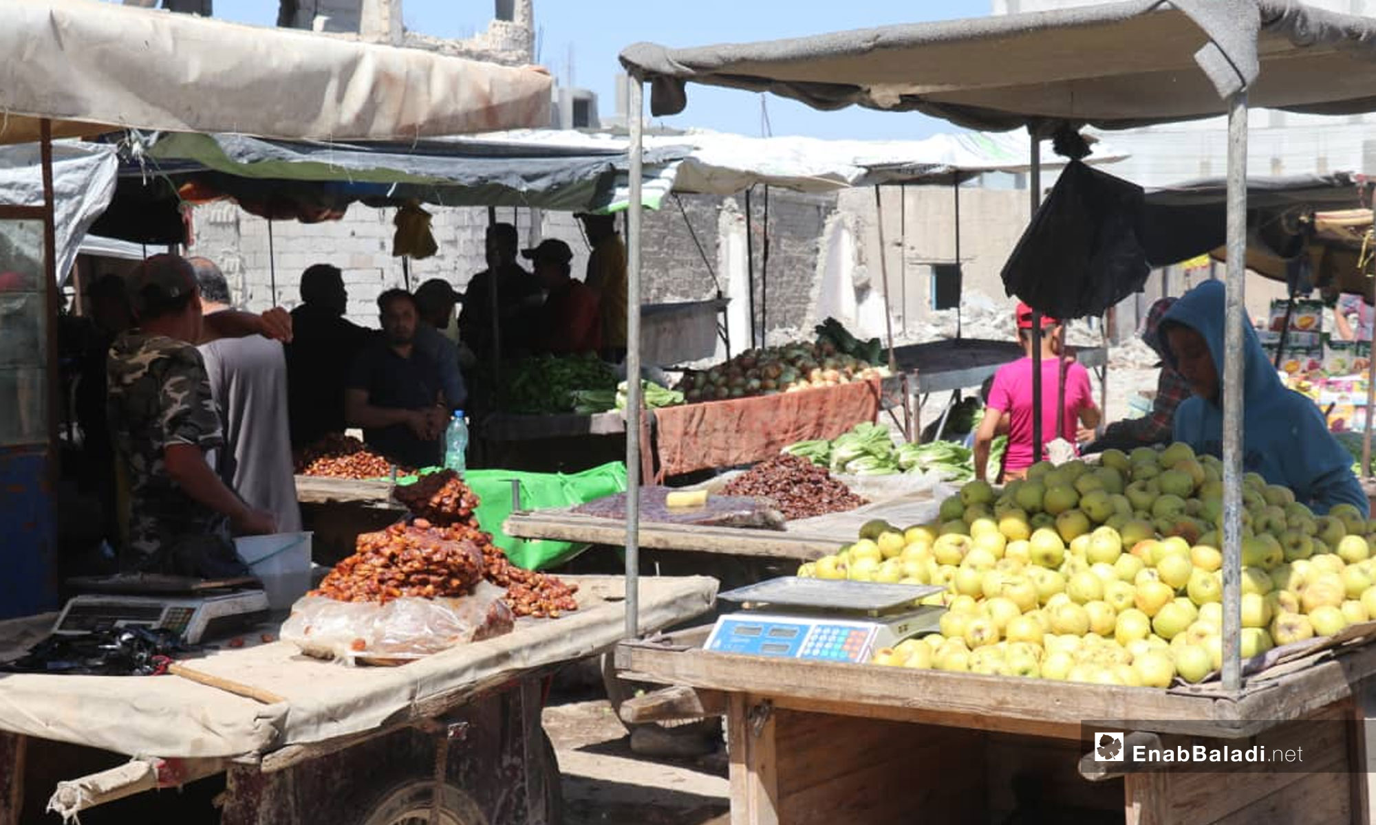 Raqqa city’s markets on the first days of Ramadan – May 8, 2019 (Enab Baladi)