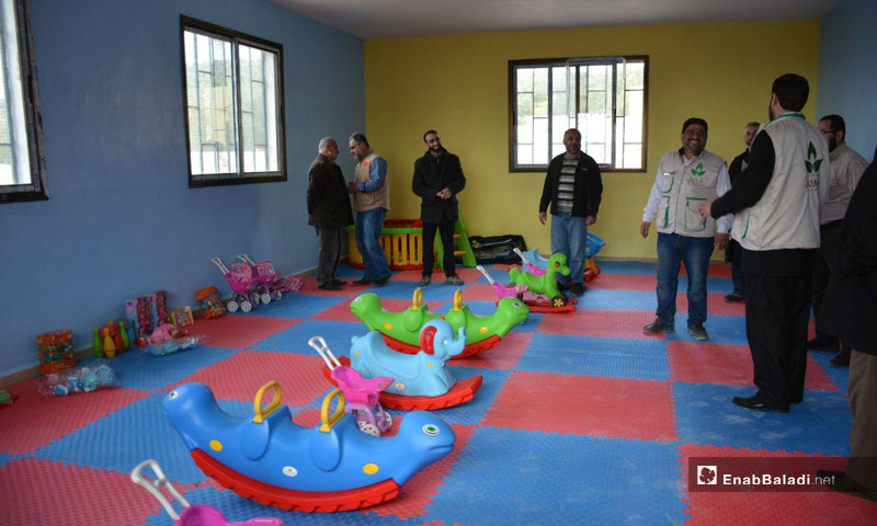 Inauguration of the Rahma Complex for the Care of Orphans in Idlib - February 24, 2019 (Enab Baladi)