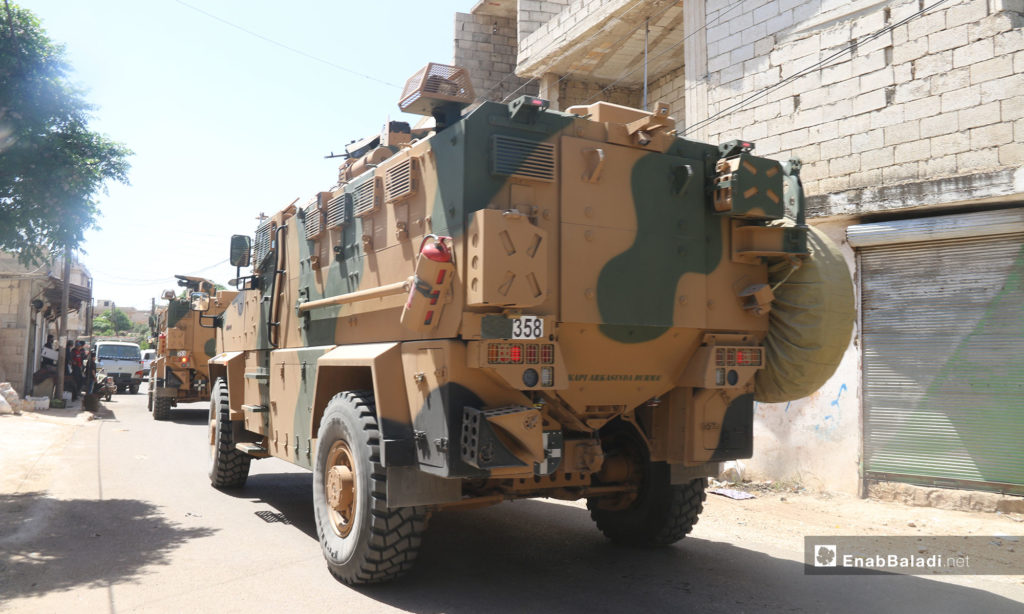 Turkish military convoy enters rural Idlib, heading towards al-Ghab Plain in rural Hama – May 17, 2019 (Enab Baladi)