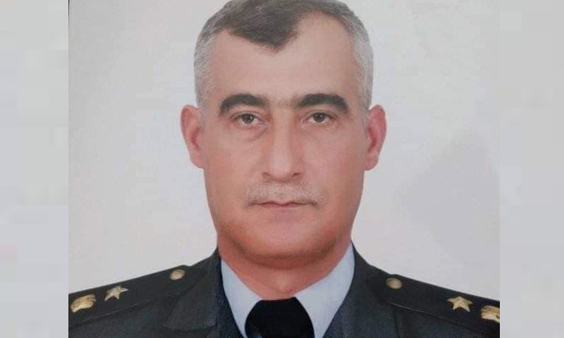 Assad forces’ Colonel Bashar Ratabah (Facebook)